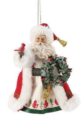 Santa Ornaments