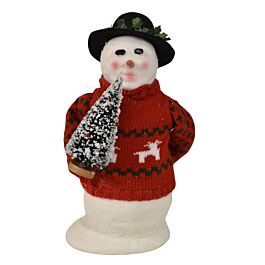 BYERS' CHOICE LTD SN3264 Snowman with Tree