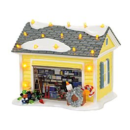 DEPARTMENT 56 4056686 The Griswold Holiday Garage