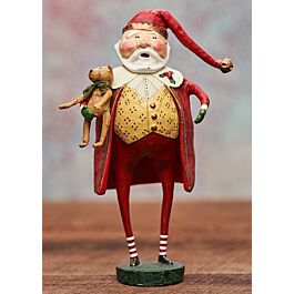 【L様ご確認】アンリ人形 ANRI 10㎝　　　【Holiday Cheer】 ESC AND CO 23449 Christmas Cheer Santa