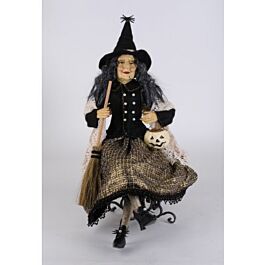 KAREN DIDION ORIGINALS HA2619 Woven Gold Witch