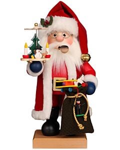 Santa w/Pyramid & Gifts Smoker