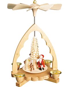 Pyramid Santa w/His Sled