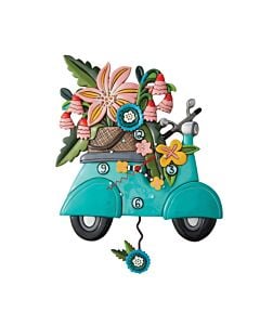 Scoot-In Through Life Clock