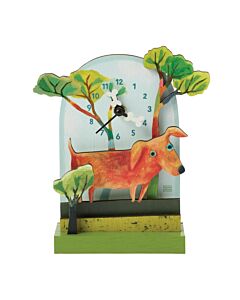 Forest Friend Wood Desk Clock