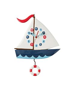 Smooth Sailing Wall Clock