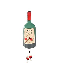 Time For Wine Wall Clock