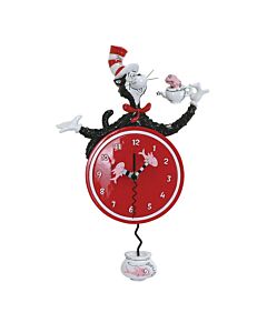 Cat In The Hat Wall Clock