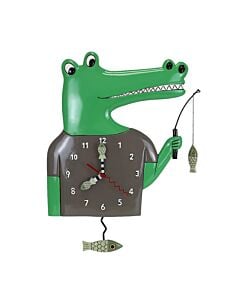 Going Fishin Wall Clock