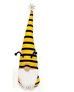 Bee Gnome with Striped Hat, Male