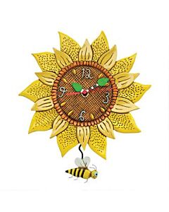 Bee Sunny Sunflower Clock