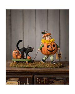 Pumpkin Paige with Wagon