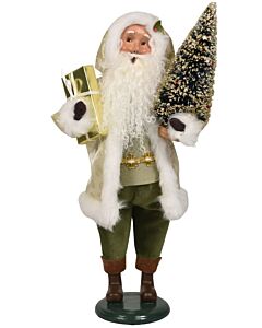 Gold Sparkle Santa