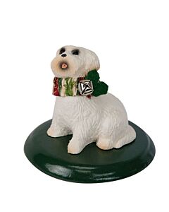 Bichon Caroling Dog