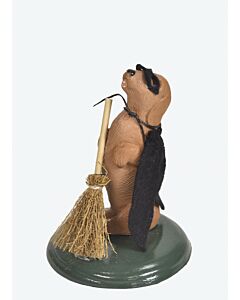 Dashshund w/ Broom