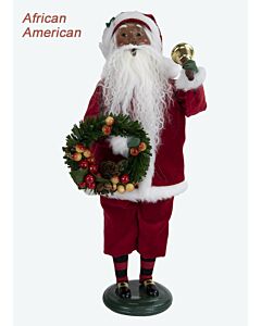 AA Santa w/Wreath