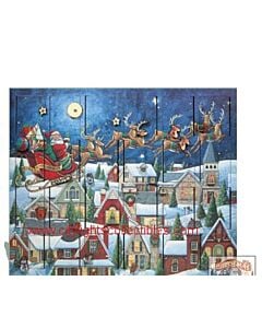 Santa's Sleigh Advent Calendar