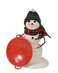 Snowman w/Saucer