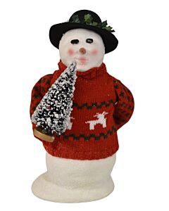 Snowman with Tree