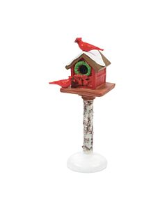 Cardinal Christmas Bird Feeder