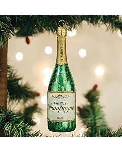 Champagne Bottle Ornament