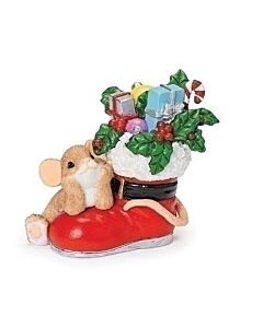 Mouse by Santa Boot