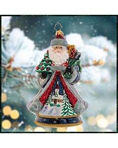 Santa's Snowy Scene