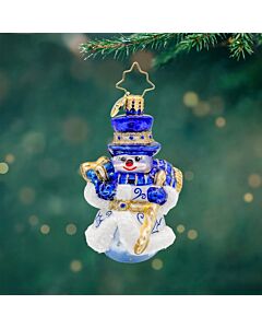 Charming Chinoiserie Snowman Gem