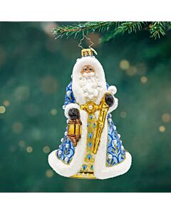 Gilded Grandeur Santa