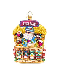 Tiki Bar Santa
