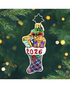Stacked Holiday Joy Gem, 2026