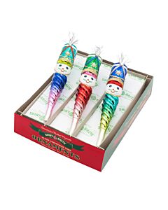 CC 3 Count 7" Nutcrackers Icicles