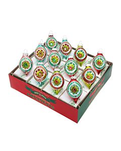 FF 12 Count 1.75" Decorated Reflector Tulips