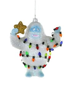 Bumble with Christmas Lights