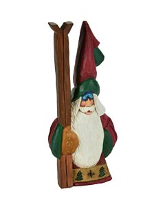 Skier Tall Hat Santa