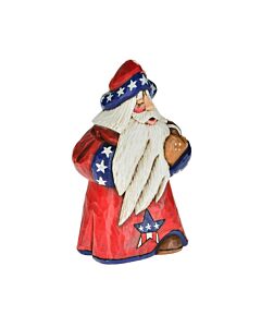 Patriotic Football Santa
