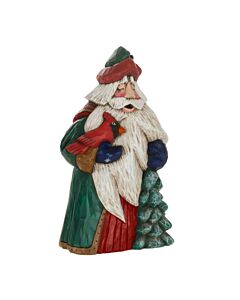 Cardinal Christmas Santa