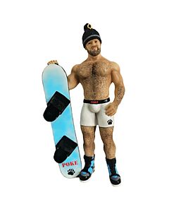 Snow Board Bear