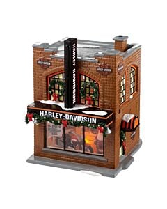 Harley-Davidson Snow Village