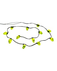 String Of 12 Skull Lights