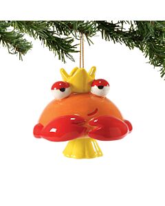Crab Bell Ornament