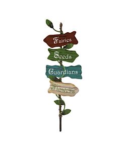 Garden Multi Colored Crossing Sign