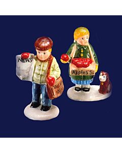 Apple Girl & Newspaper Boy