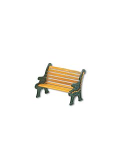 Village Wrought Iron Park Bench