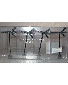 Television Antennas - Set of 4