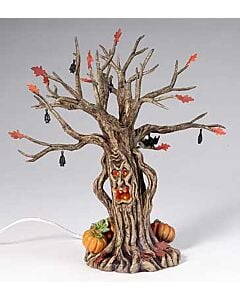 Lit Spooky Tree