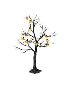 Lighted Jack-O-Lantern Tree