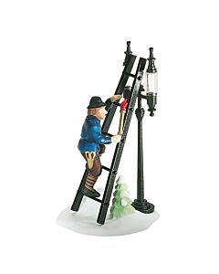 Lamplighter With Lamp