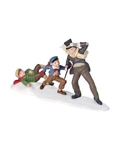 Sliding Down Cornhill With Bob Cratchit