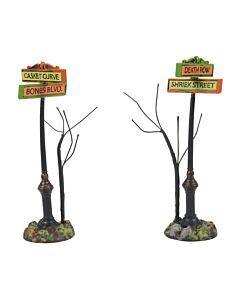 Creepy Village Street Signs